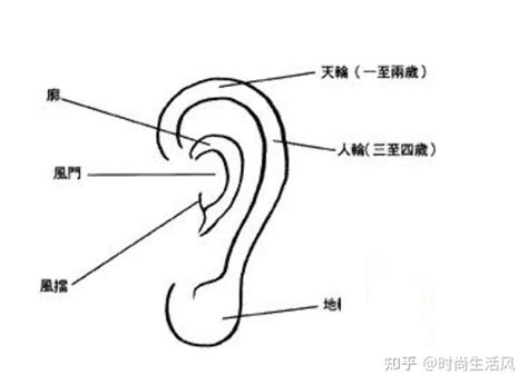 右耳廓有痣男|耳朵长痣的位置图解 耳朵长痣的位置图解有福气